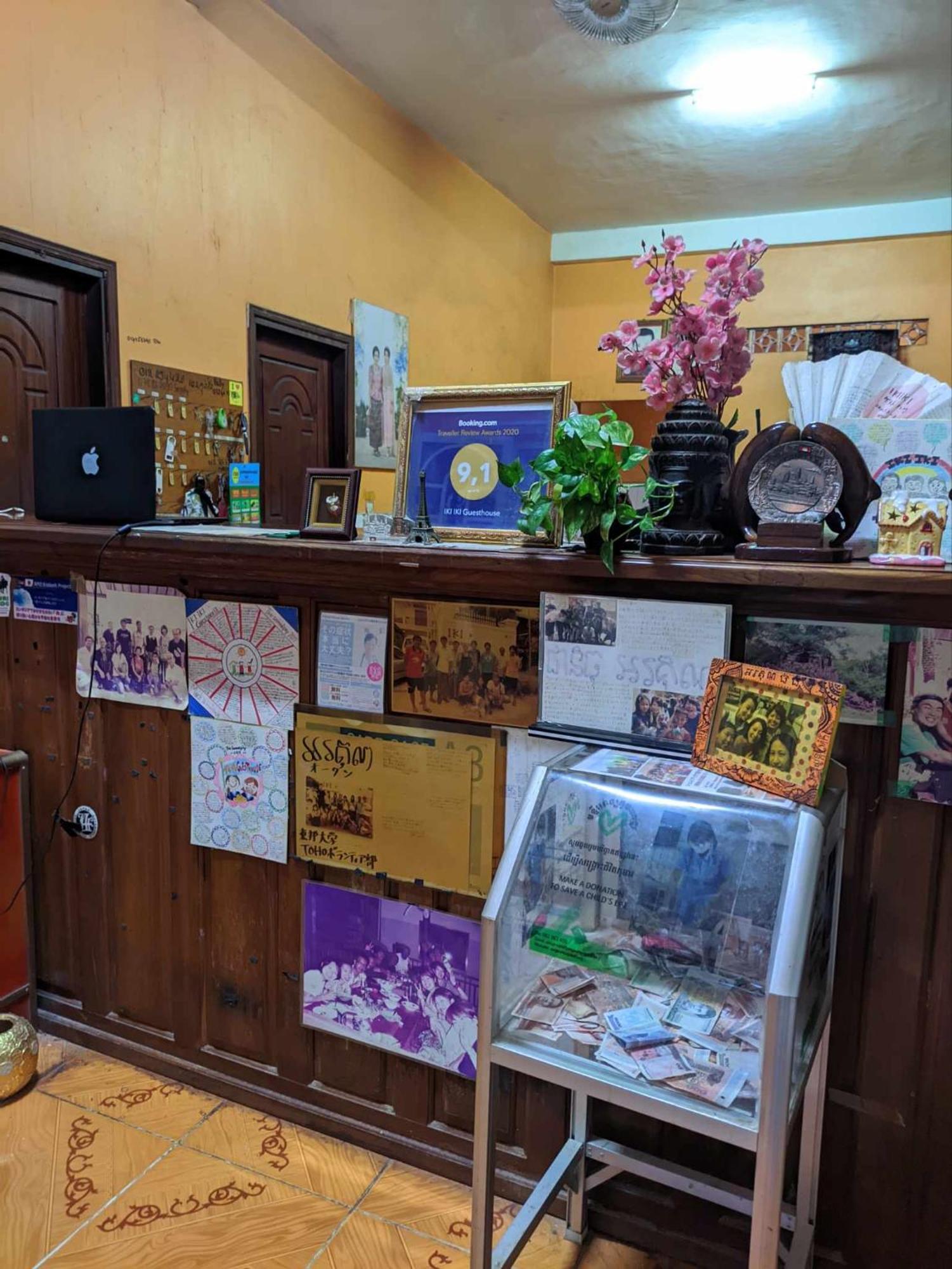 IKI IKI Guesthouse Siem Reap Eksteriør billede